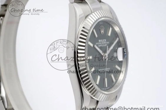 AAA Replica Watches Oyster 1:1 Packable 904L Bracelet 41 Stick 2154 DateJust NTF on Edition Steel Best 126334 VR Dial Green 1229